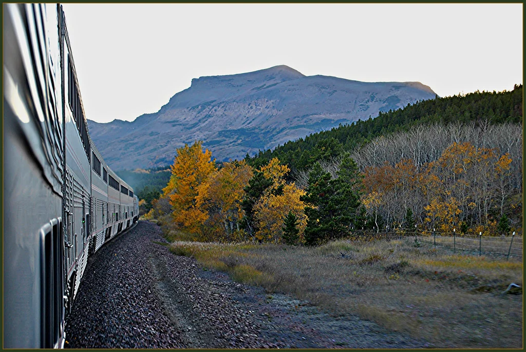 Amtrak 'Empire Builder' @ Bison Montana