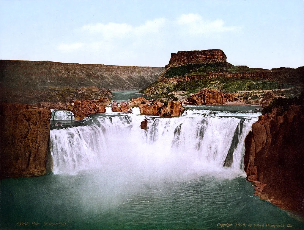 Shoshone Falls, Snake River, Idaho, 1898