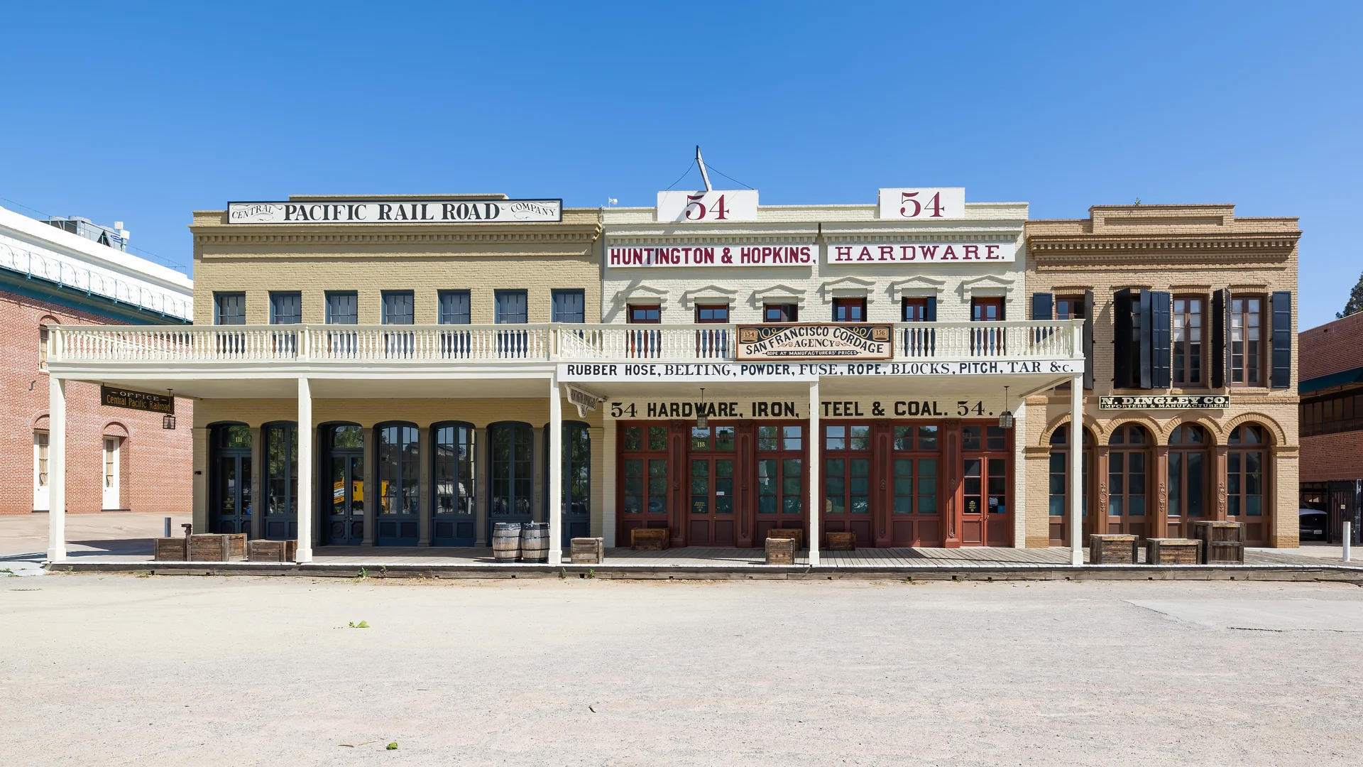 Big Four Building, Old Sacramento 4064