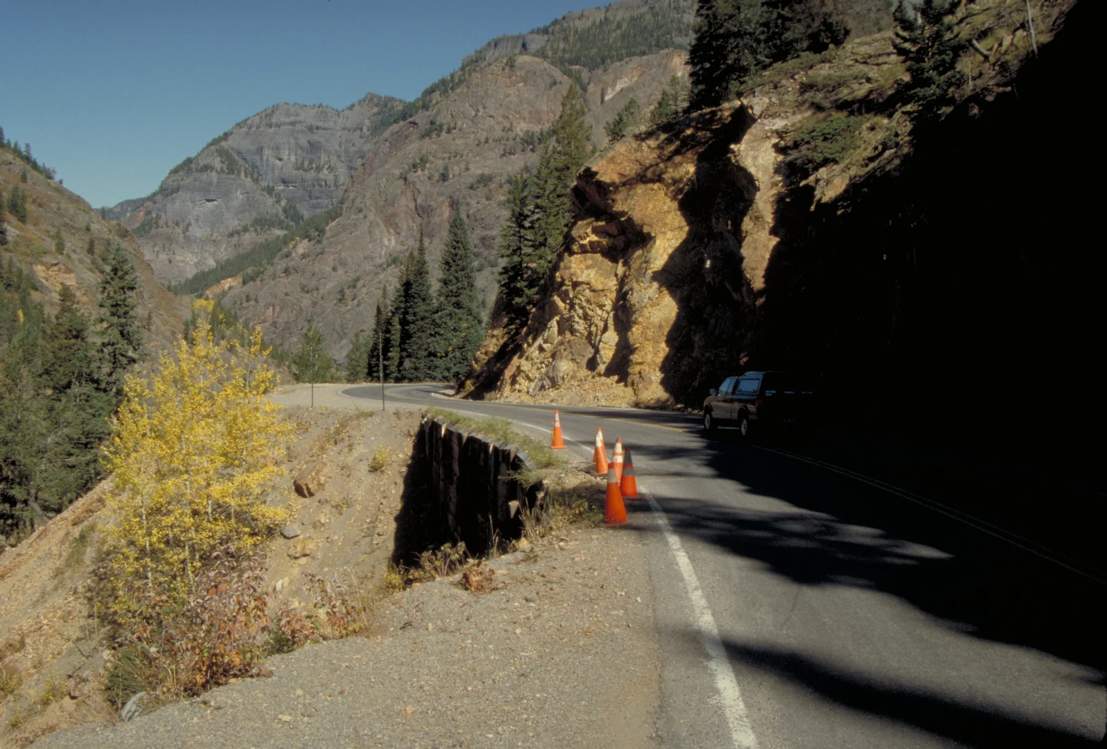 San Juan Skyway Road Damage on the San Juan Skyway NARA 7721502