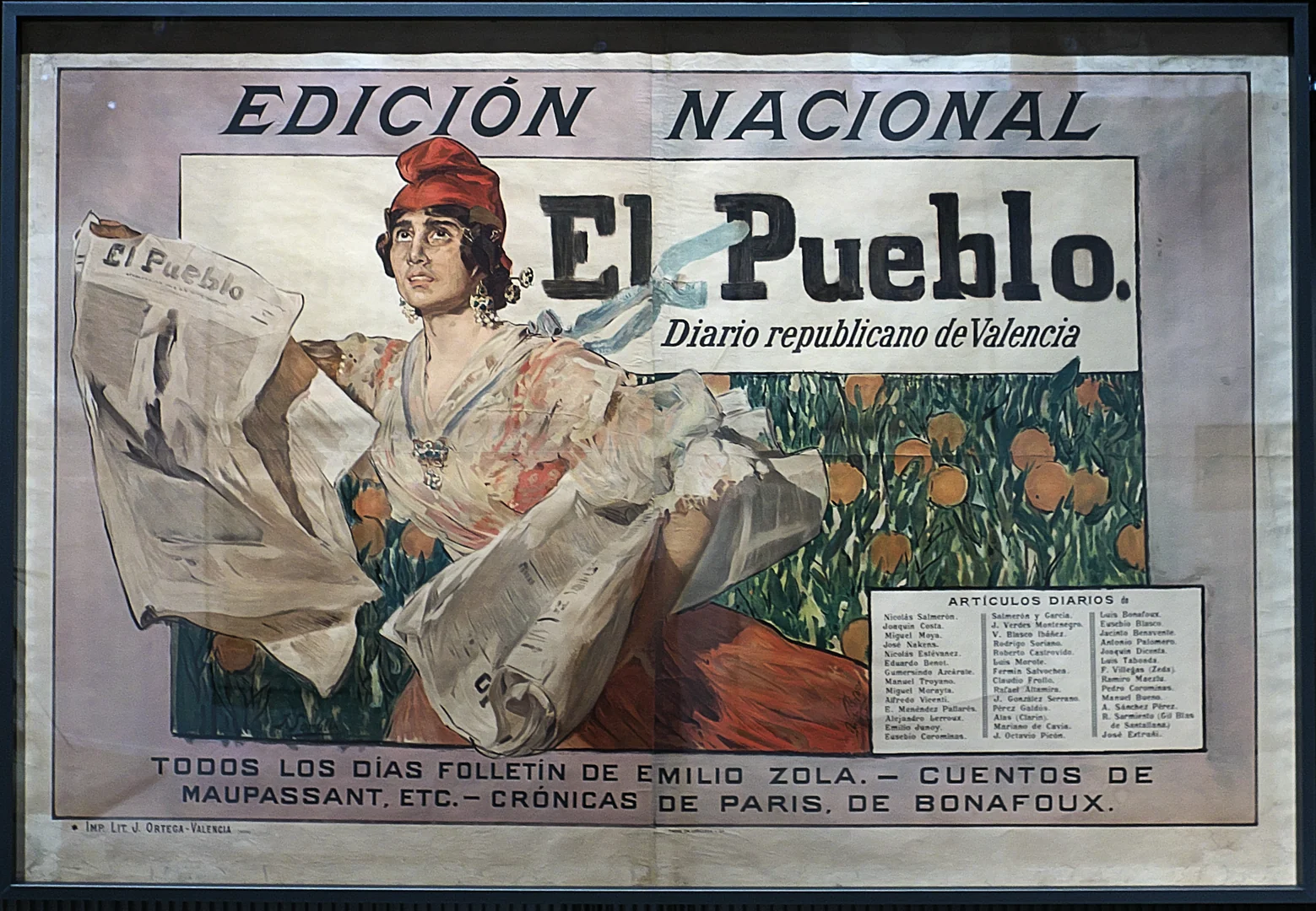 El Pueblo. Diario republicano de Valencia (Joaquín Sorolla)