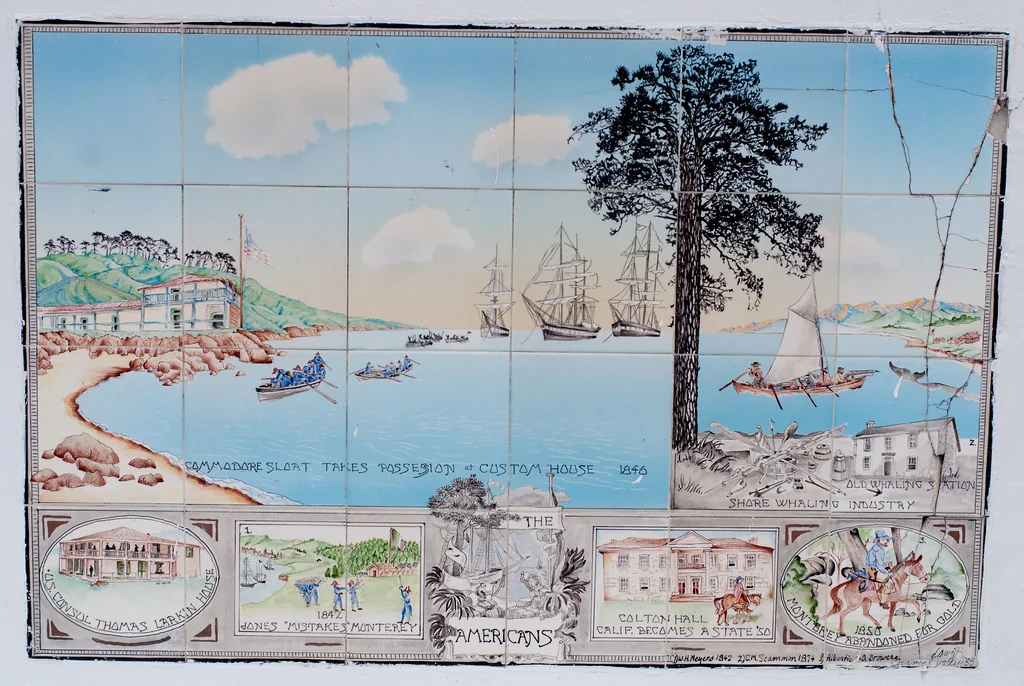 Monterey State Historic Park Plaza Mural