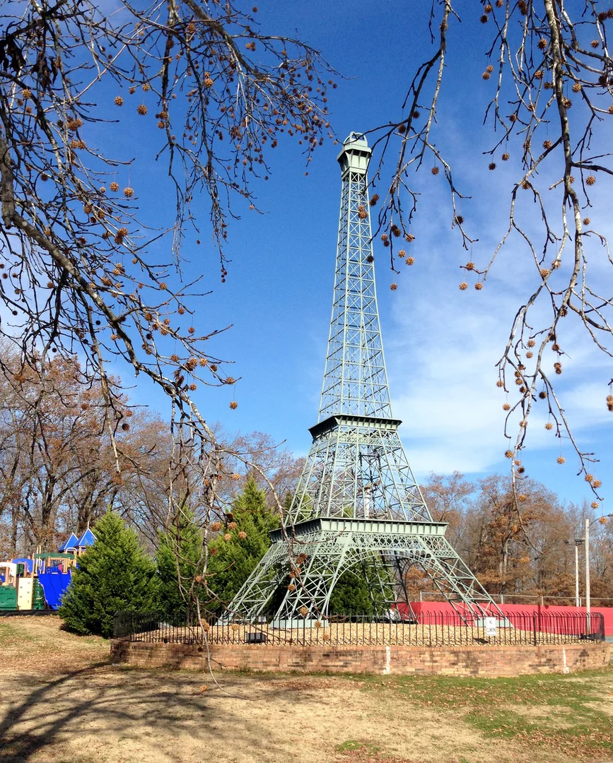 Eiffel Tower in Paris, Tennessee, November 30, 2013