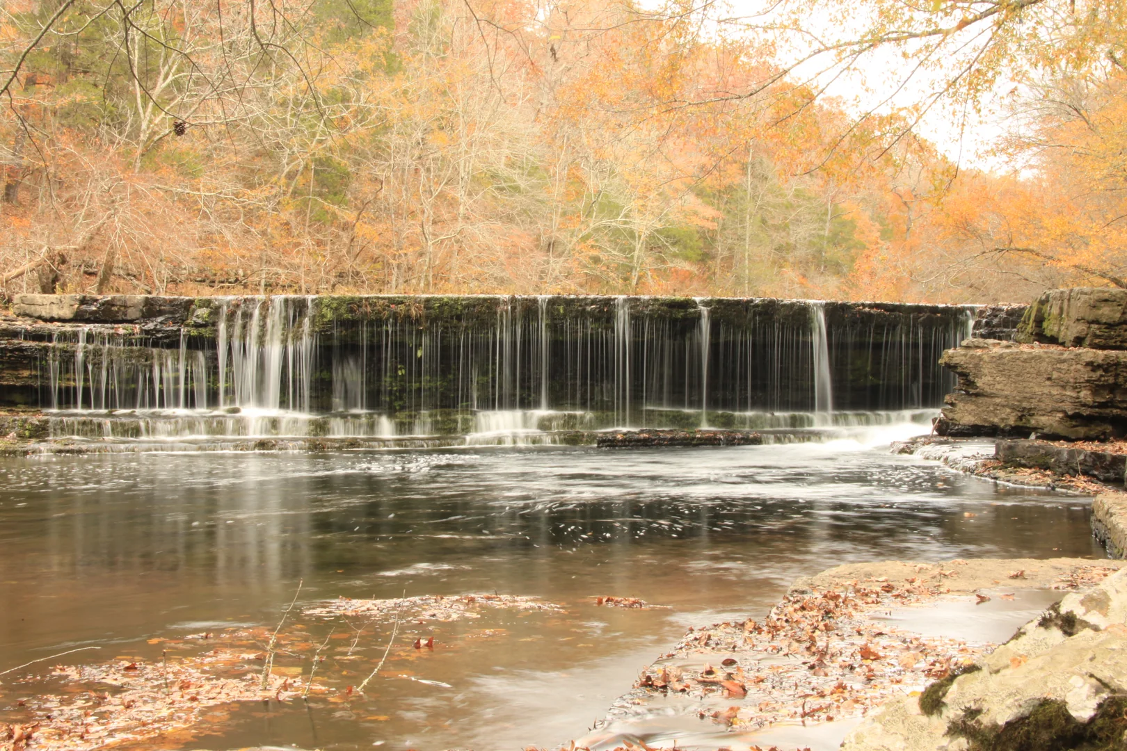 Manchester, Tennessee, Old Stone Fort waterfalls 004 (10707927383)
