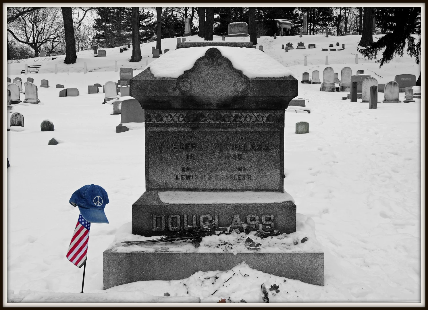 Frederick Douglass, 1818 1895, and The Peace Hat (3295750117)