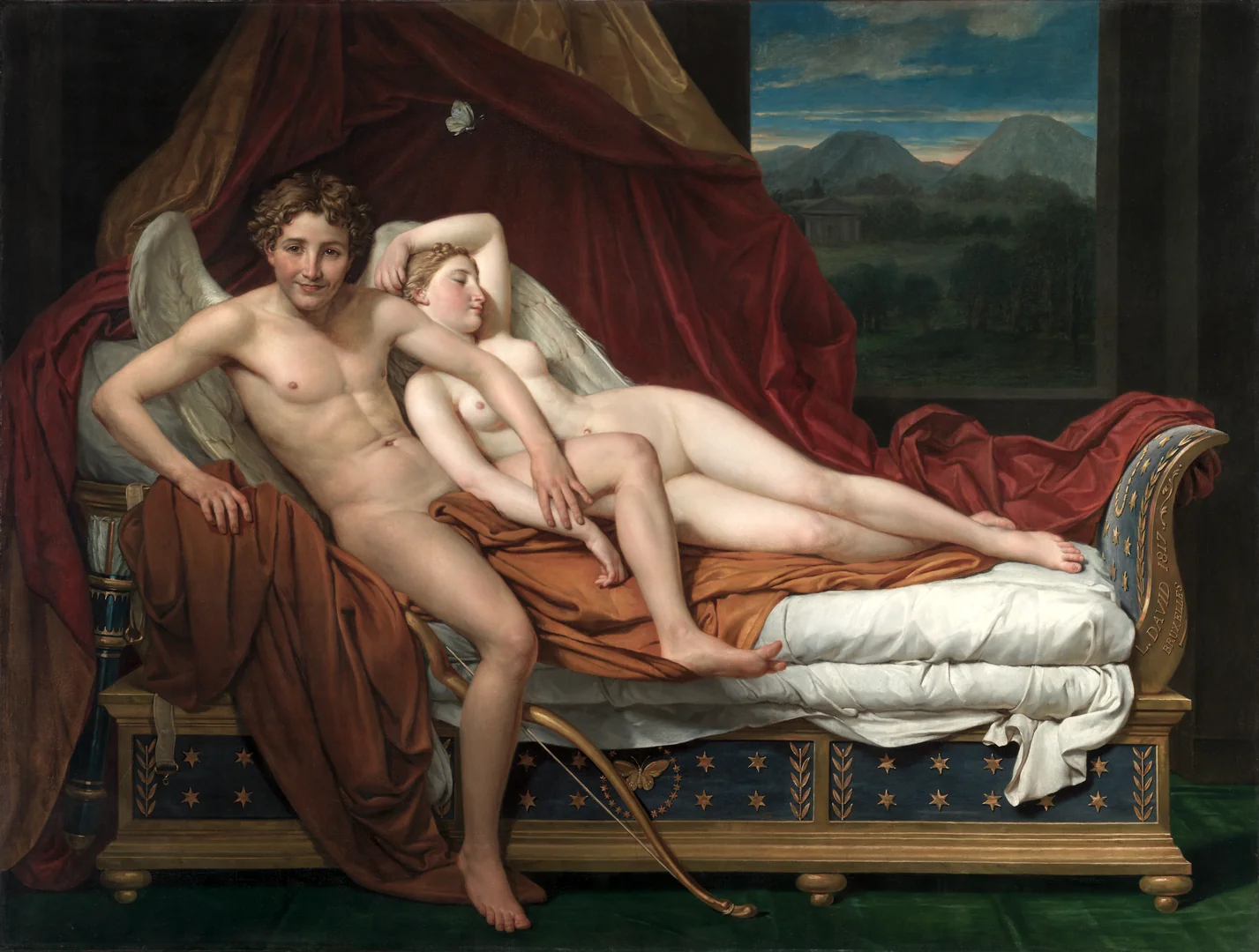 Jacques Louis David Cupid and Psyche 1962.37 Cleveland Museum of Art.tiff